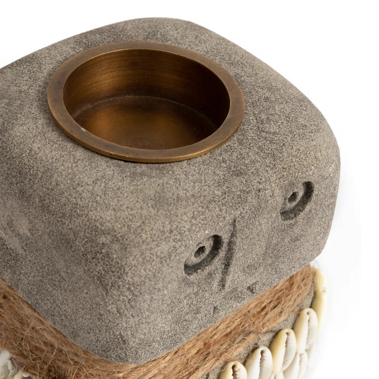 Bazarbizar-The Sumba Stone #31 Candle Holder