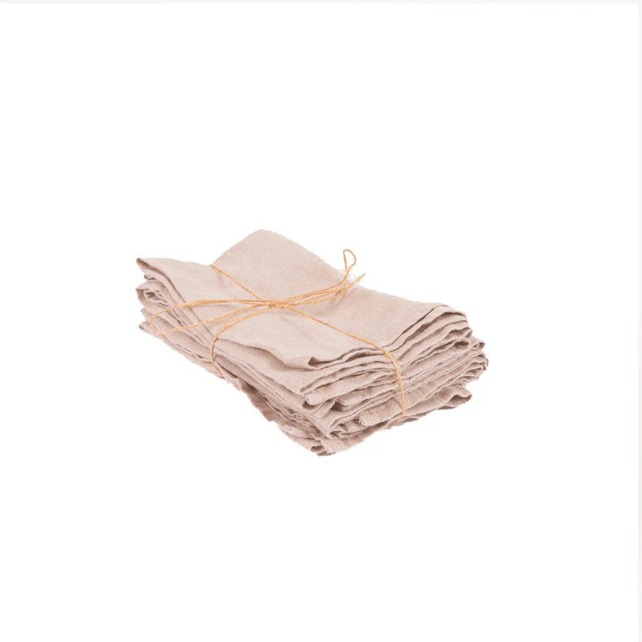 Bazarbizar- The Linen Napkin - Beige - Set of 4