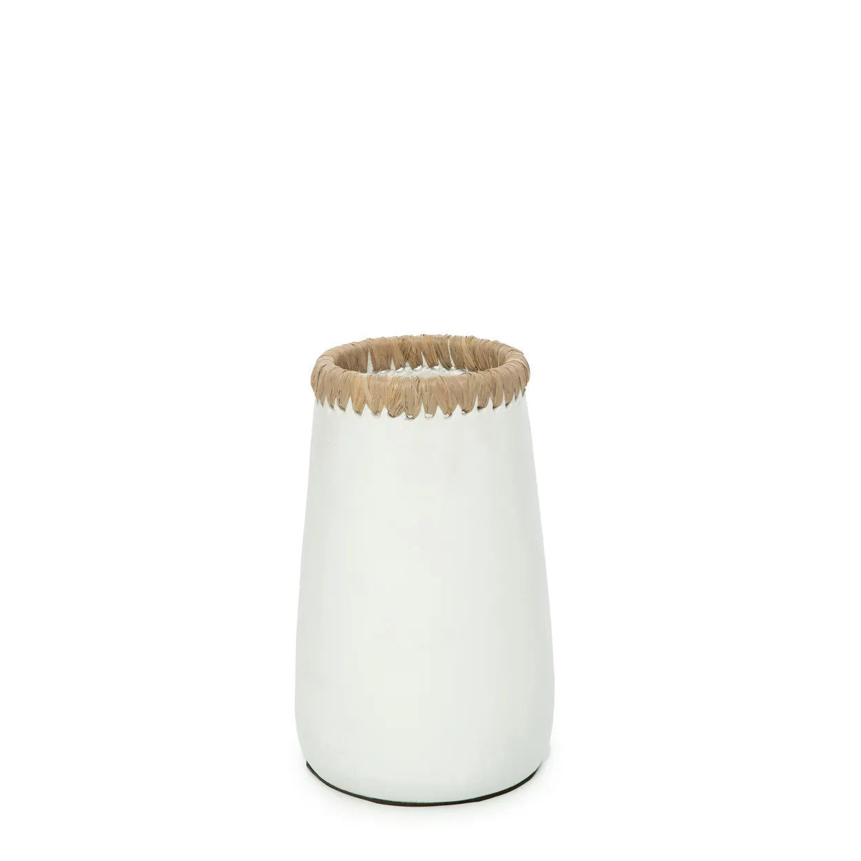 Bazarbizar- The Sneaky Vase - White Natural - S