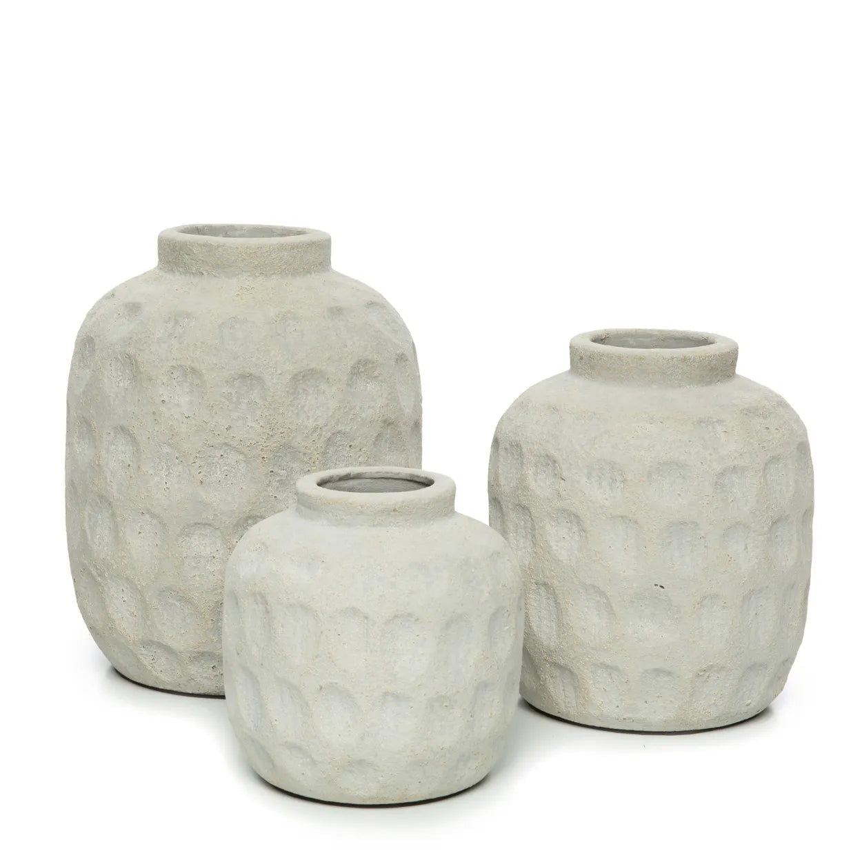 Bazarbizar-The Trendy Vase - Concrete - L