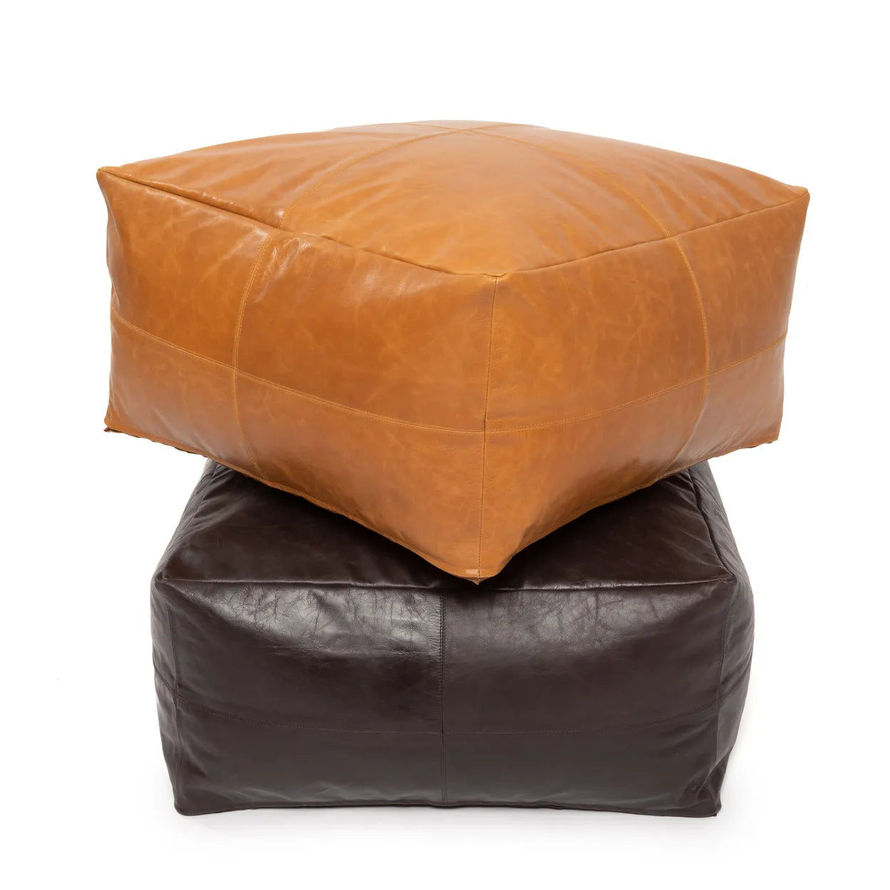 Bazarbizar-The Collectors Pouffe - Chocolate