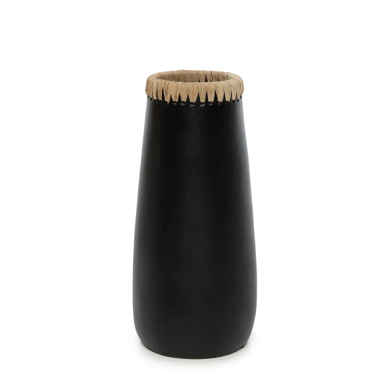 Bazarbizar-The Sneaky Vase - Black Natural - L