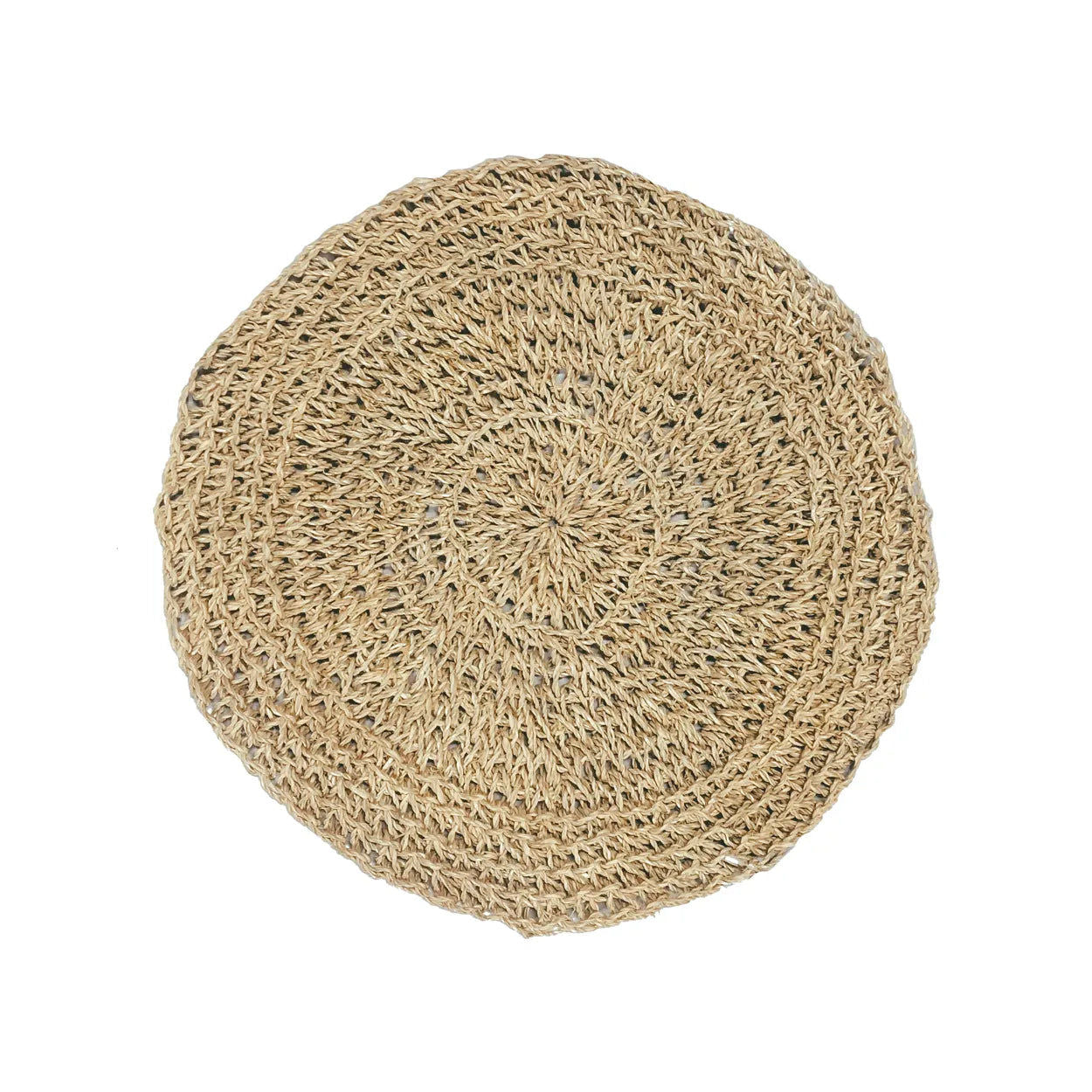 Bazarbizar-The Seagrass Placemat Round - Natural