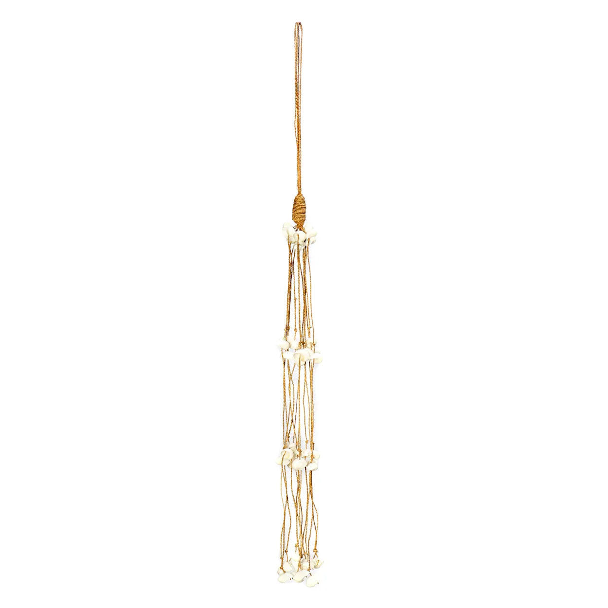 Bazarbizar-The Long Shell Tassel - White