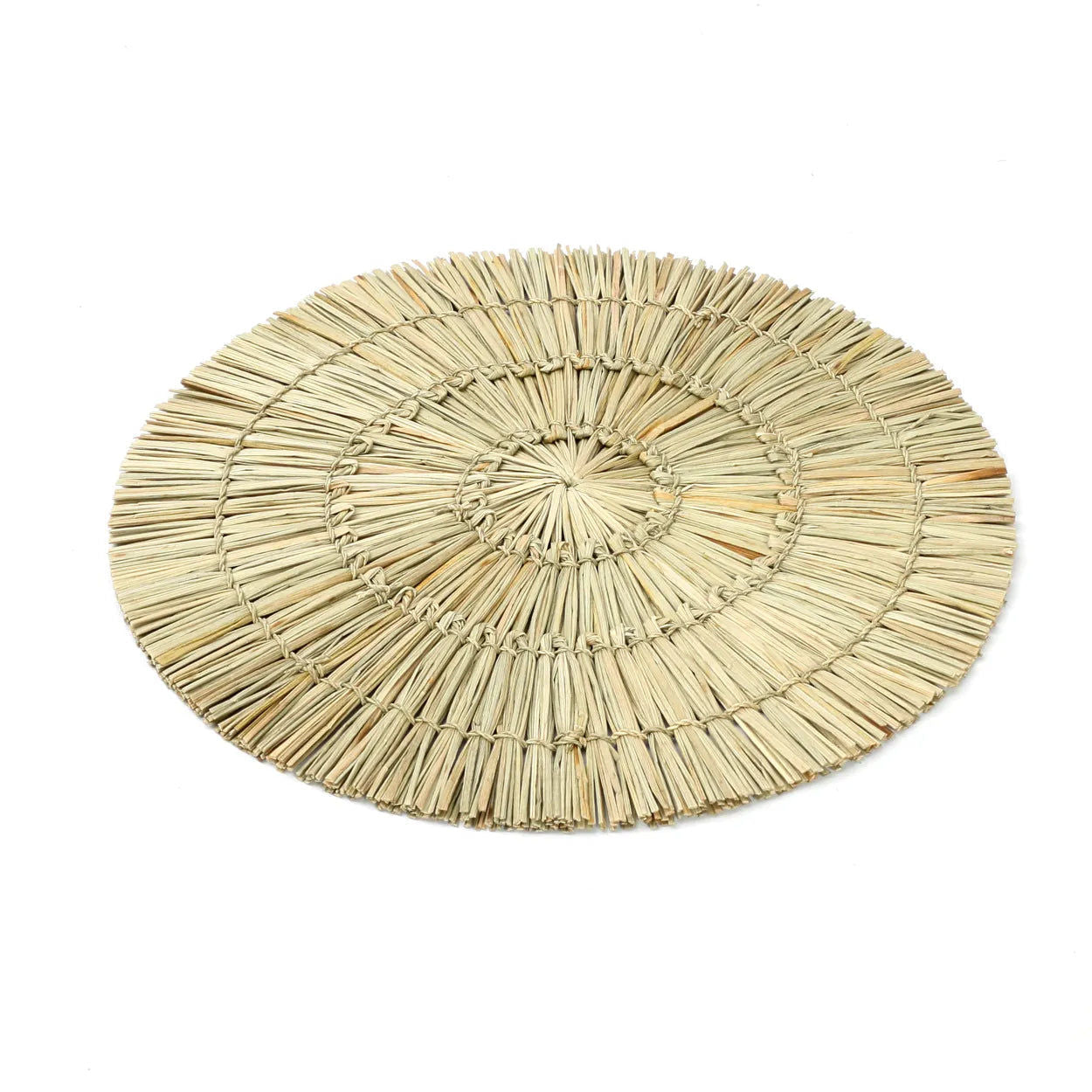 Bazarbizar- The Alang Alang Placemat - Round - Natural