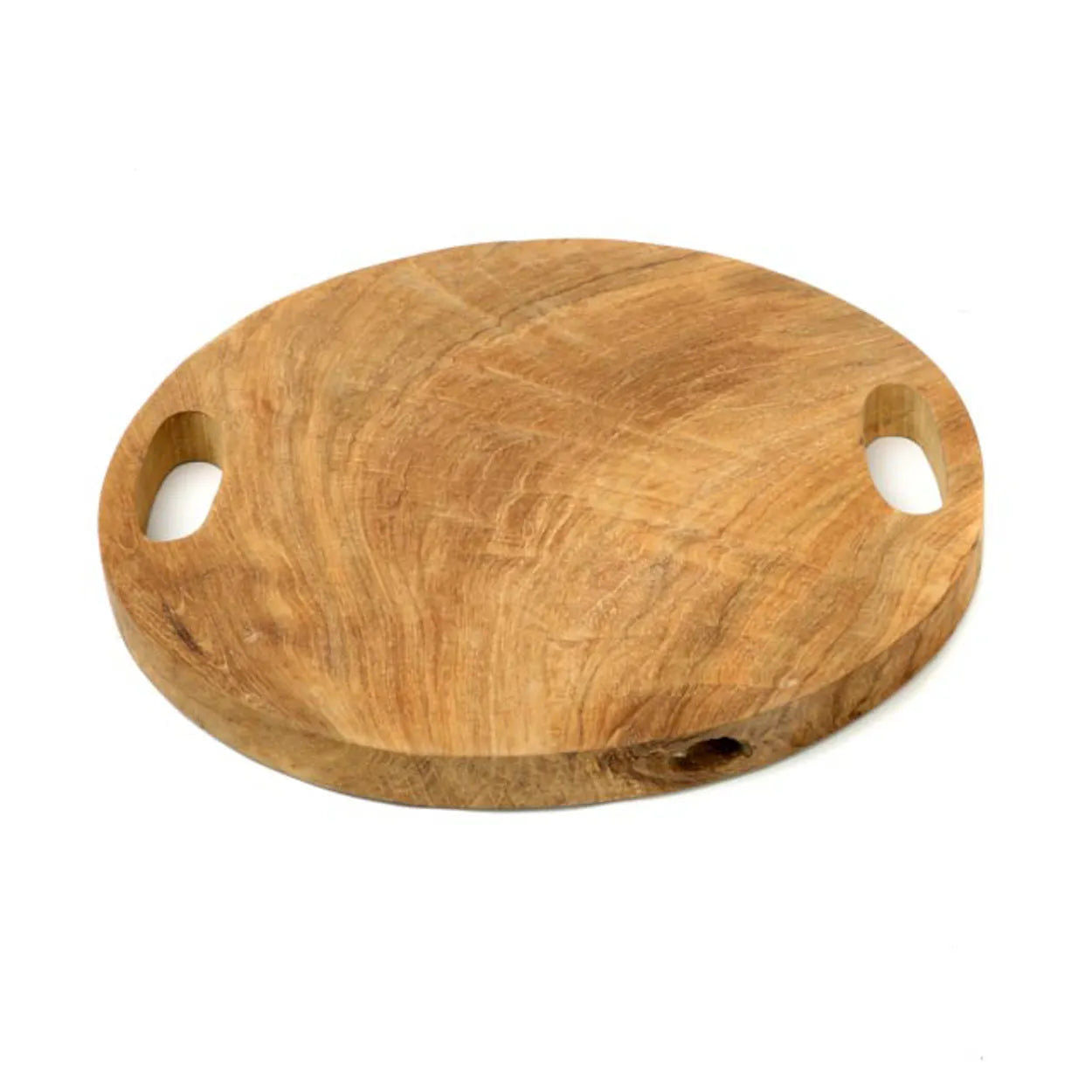 Bazarbizar-The Teak Root Tray - Natural - L