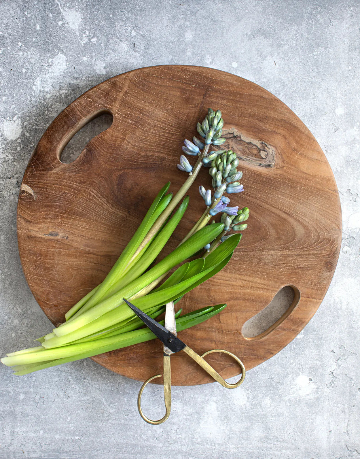 Bazarbizar-The Teak Root Tray - Natural - L