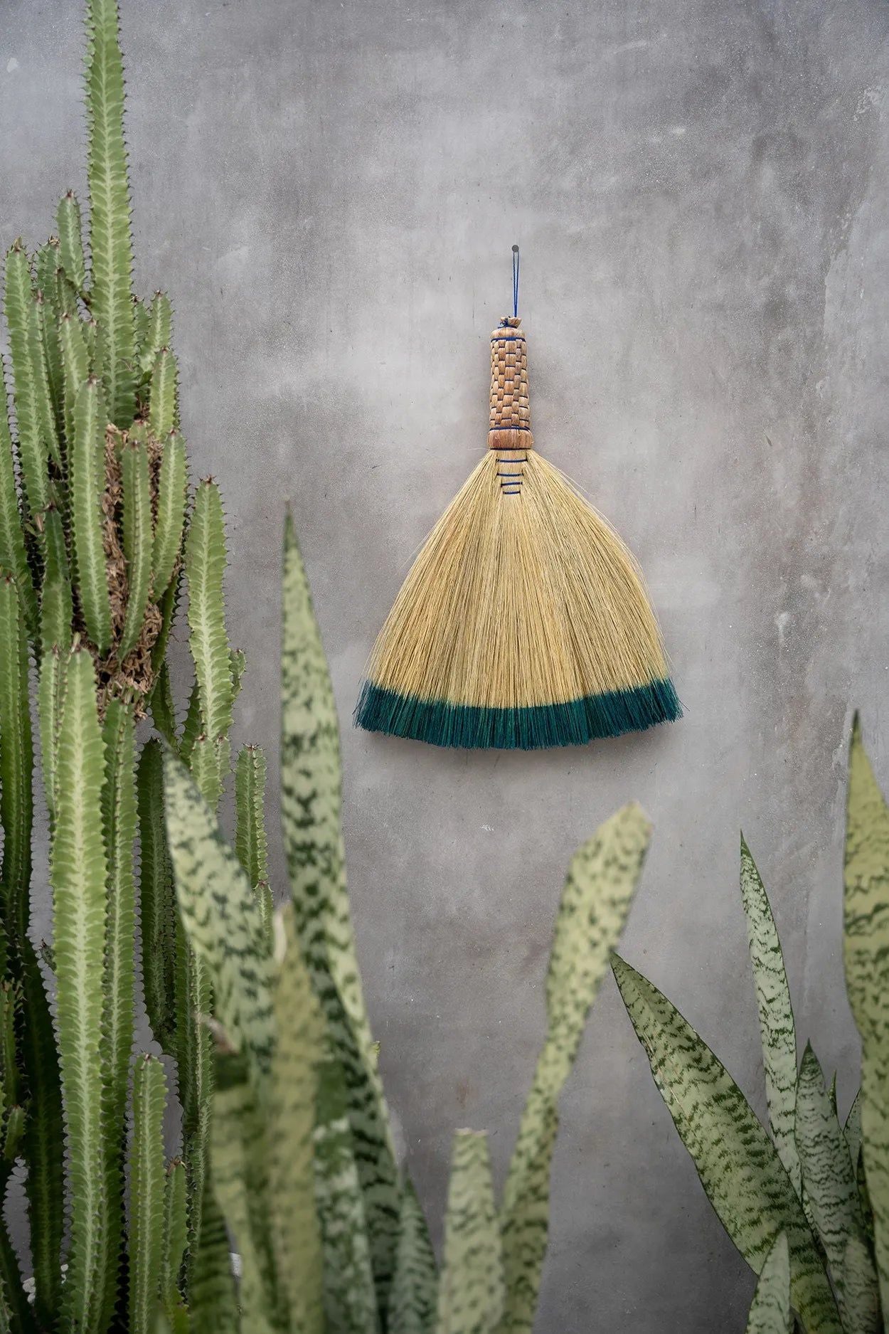 Bazarbizar- The Sweeping Brush - Natural Turquoise