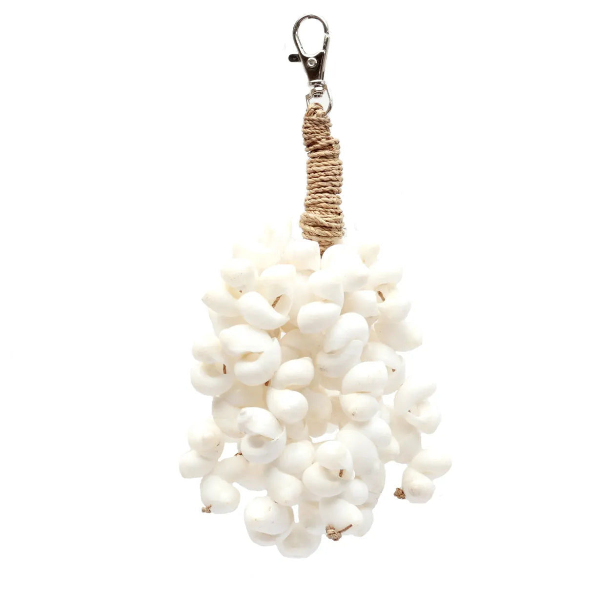 Bazarbizar-The Kai Shell Keychain - White