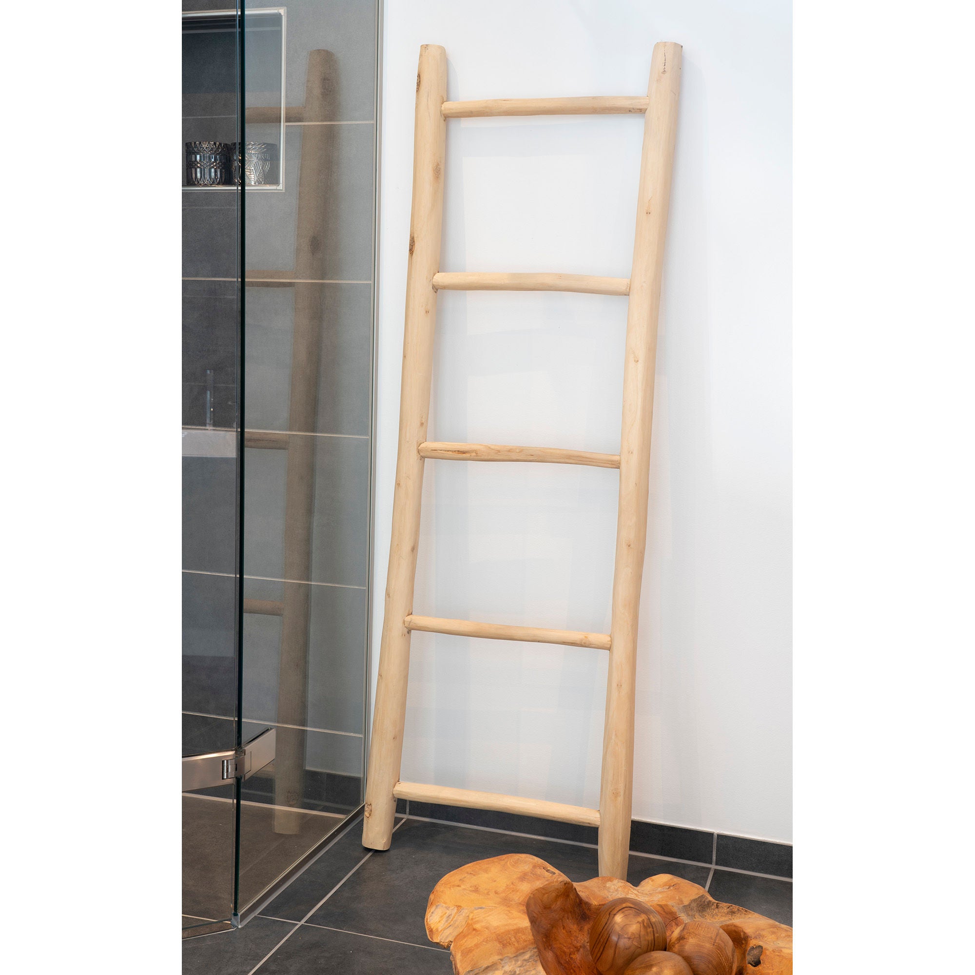 Teak Ladder