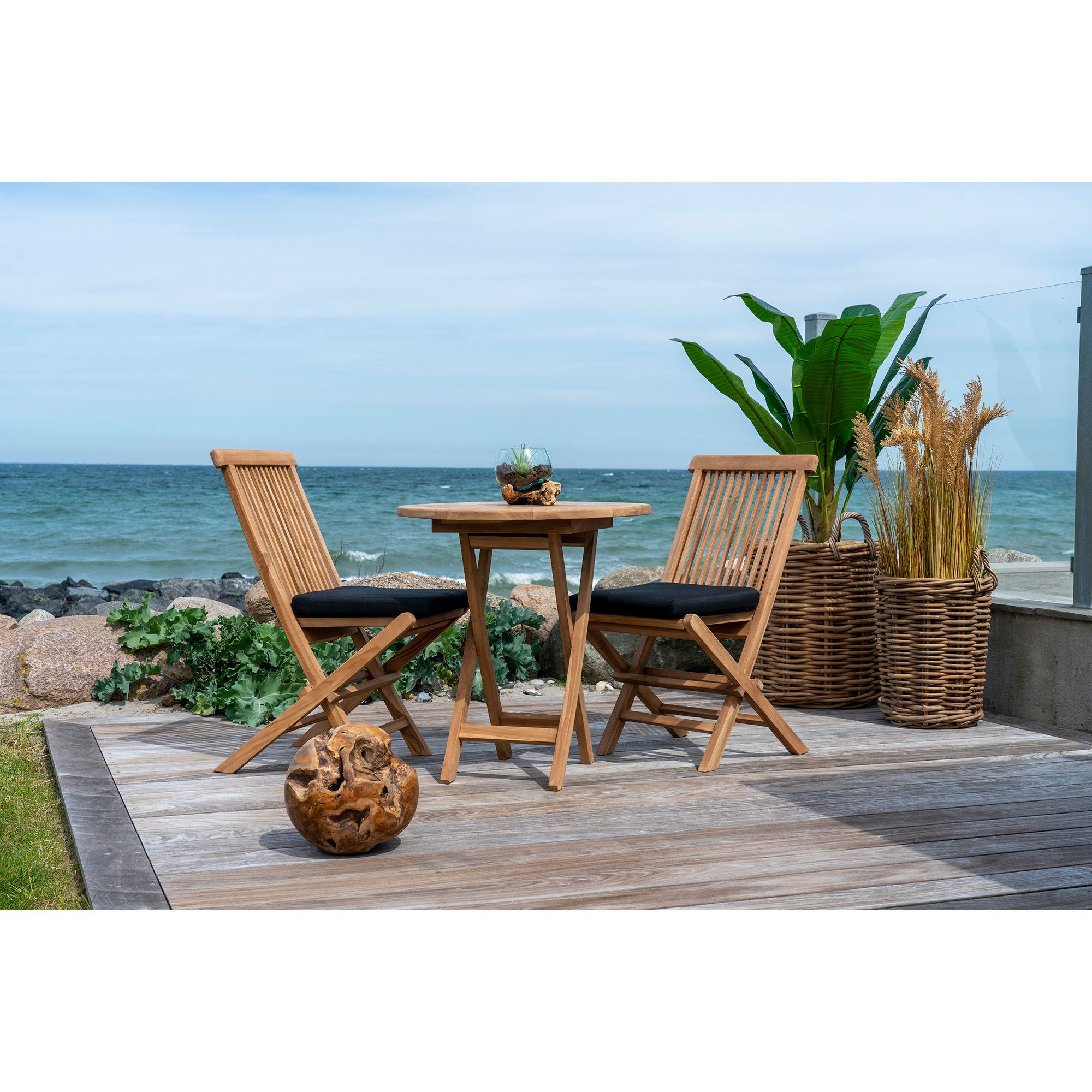 Toledo Teak Dining Chair - Set of 2