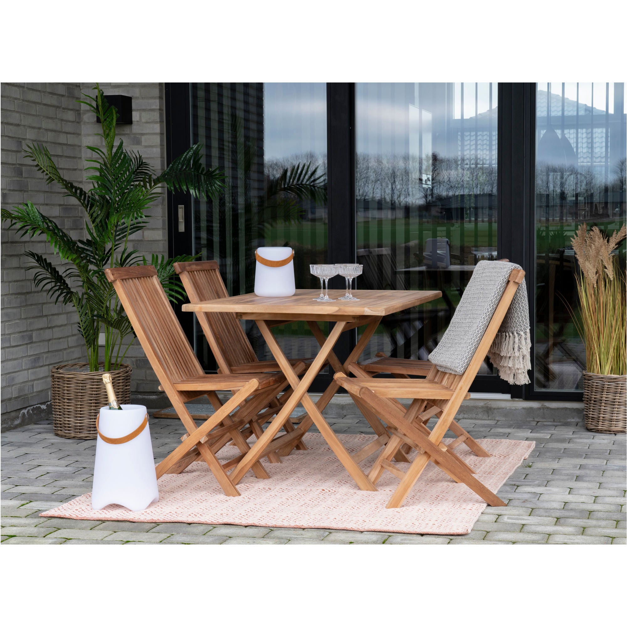 Toledo Teak Dining Chair - Set of 2