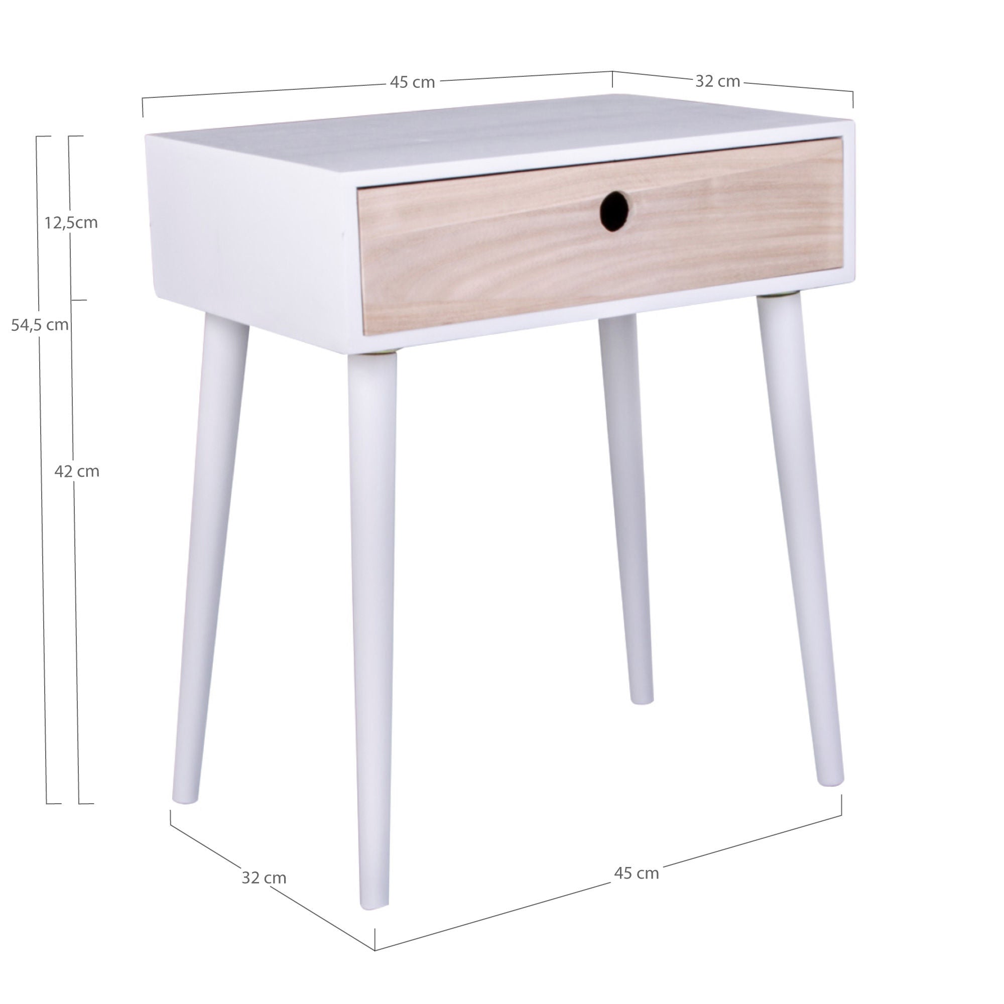 Parma Bedside Table