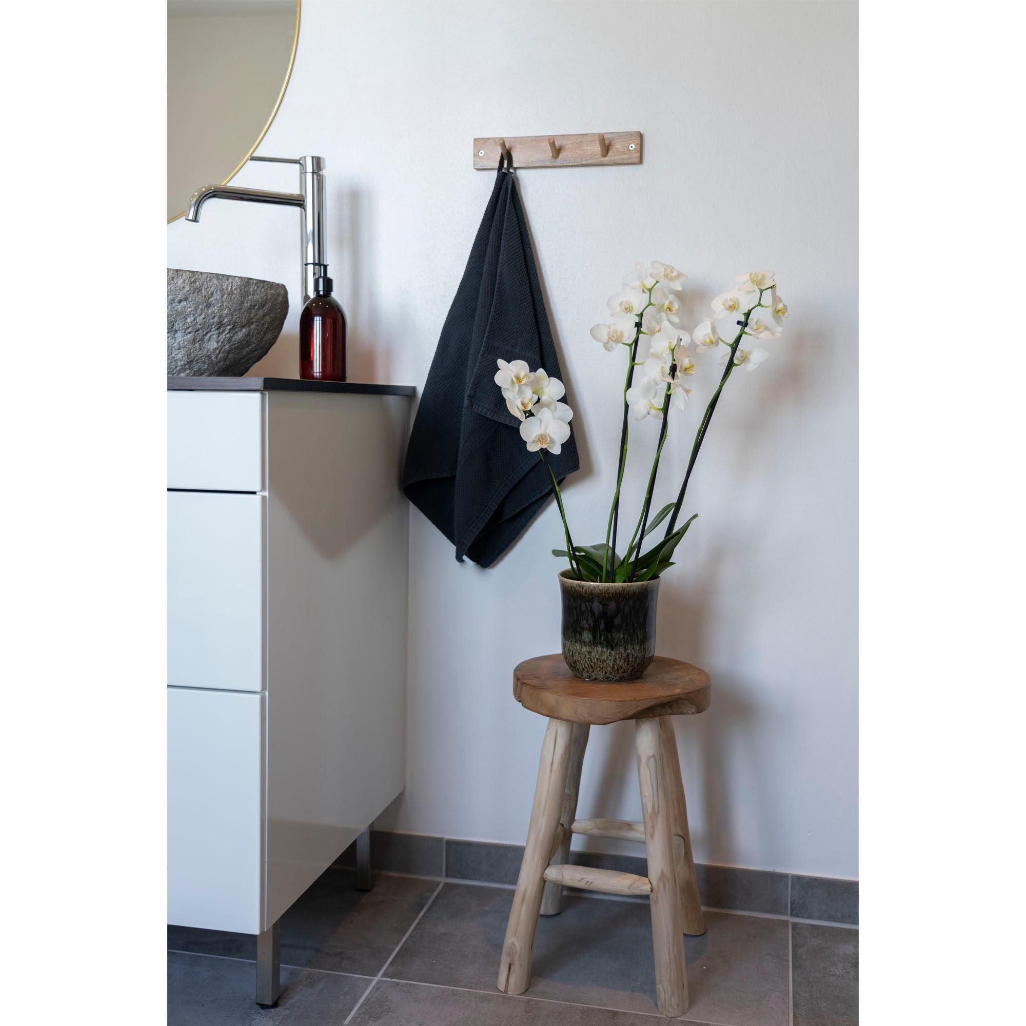 Badia Teak Stool