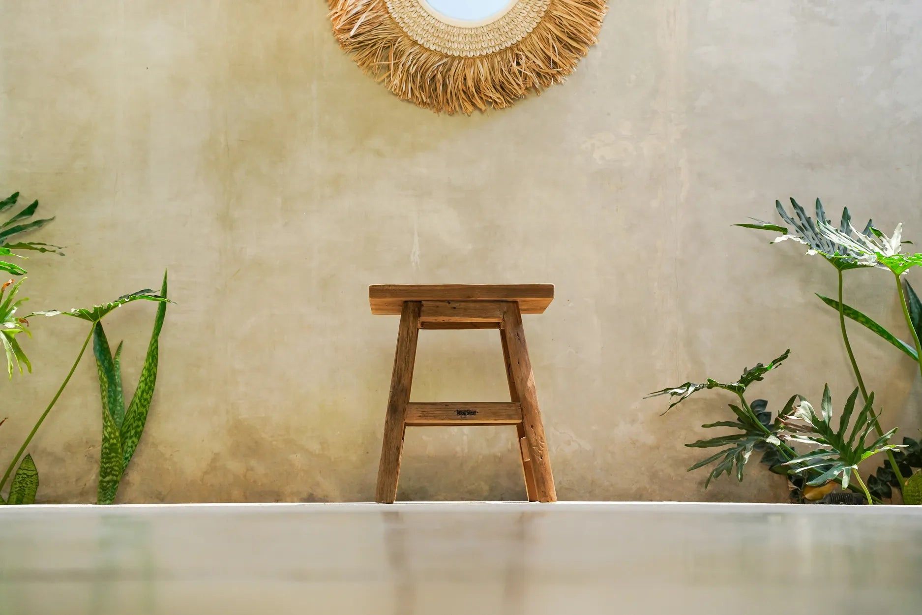 Bazarbizar-The Yoke Stool - Natural - L