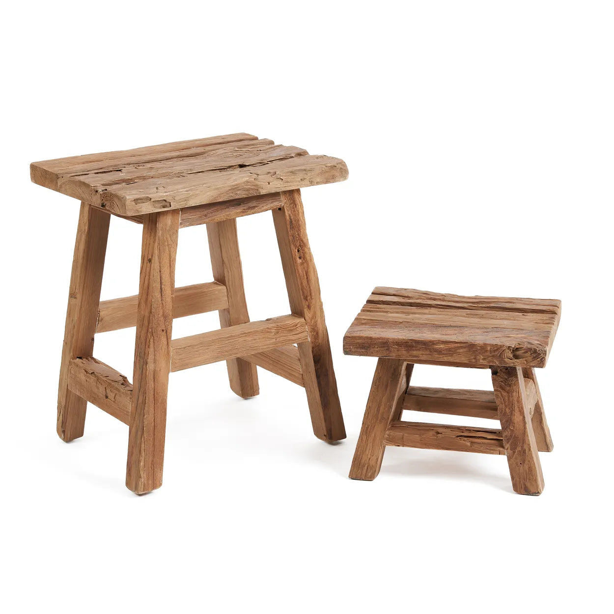 Bazarbizar-The Yoke Stool - Natural - L