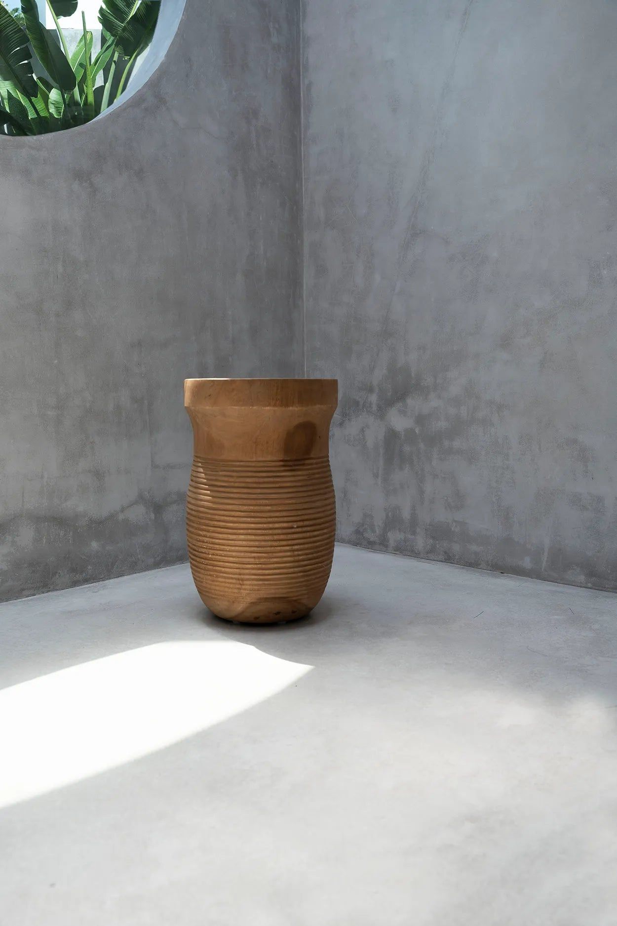 Bazarbizar-The Ezili Stool - Natural