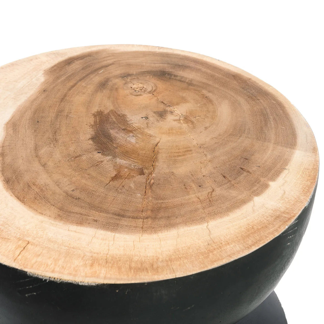 Bazarbizar-The Kulun Stool - Black Natural