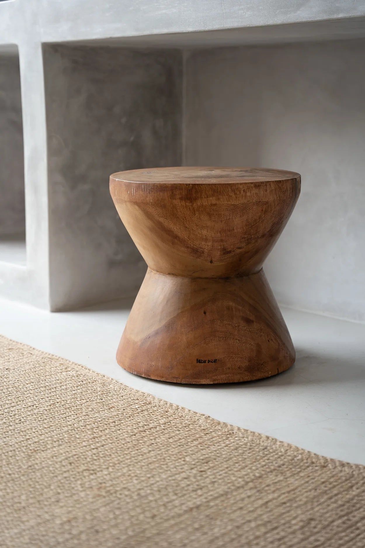 Bazarbizar-The Pacha Mama Stool - Natural