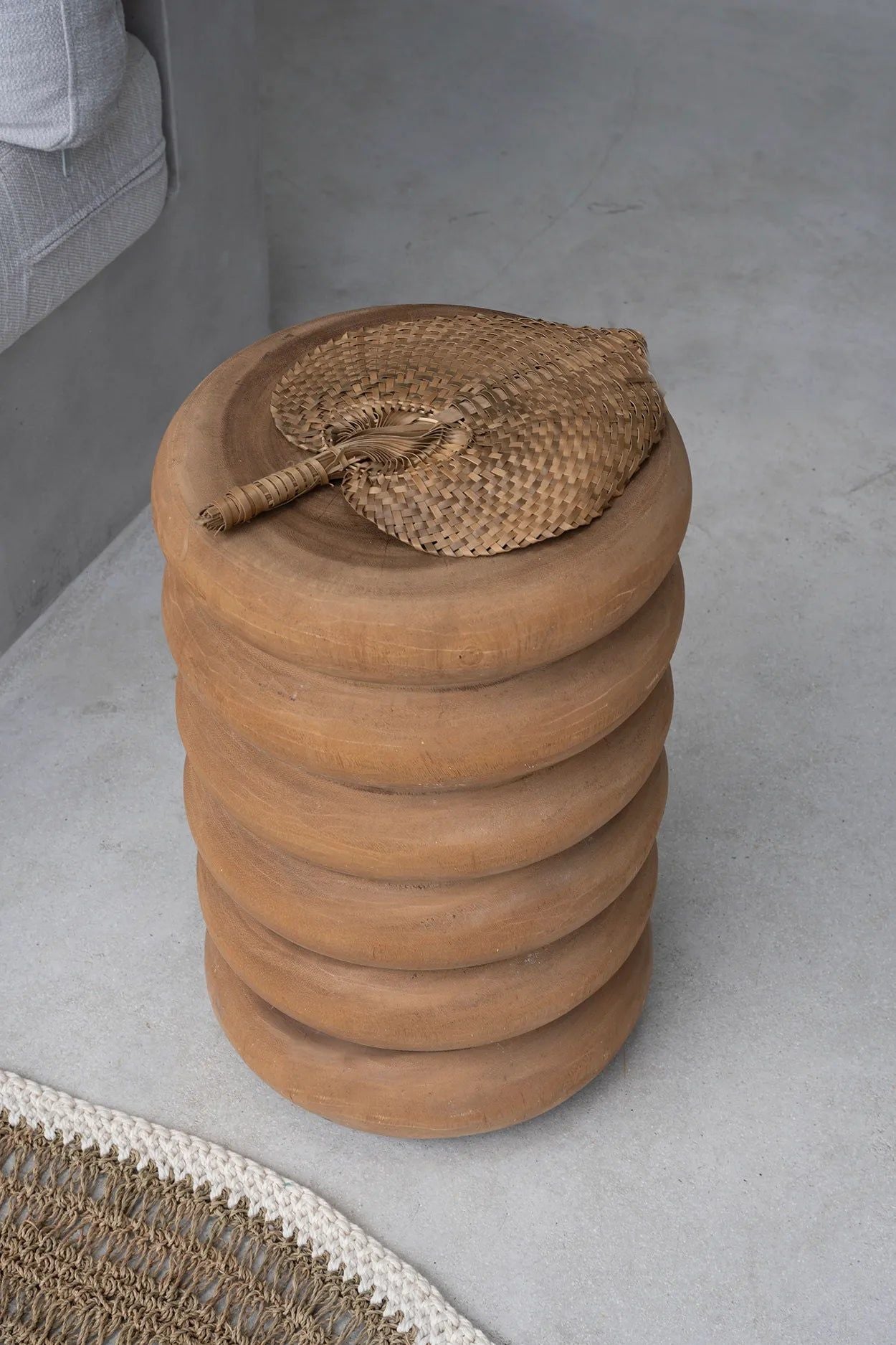 Bazarbizar-The Umiko Stool - Natural