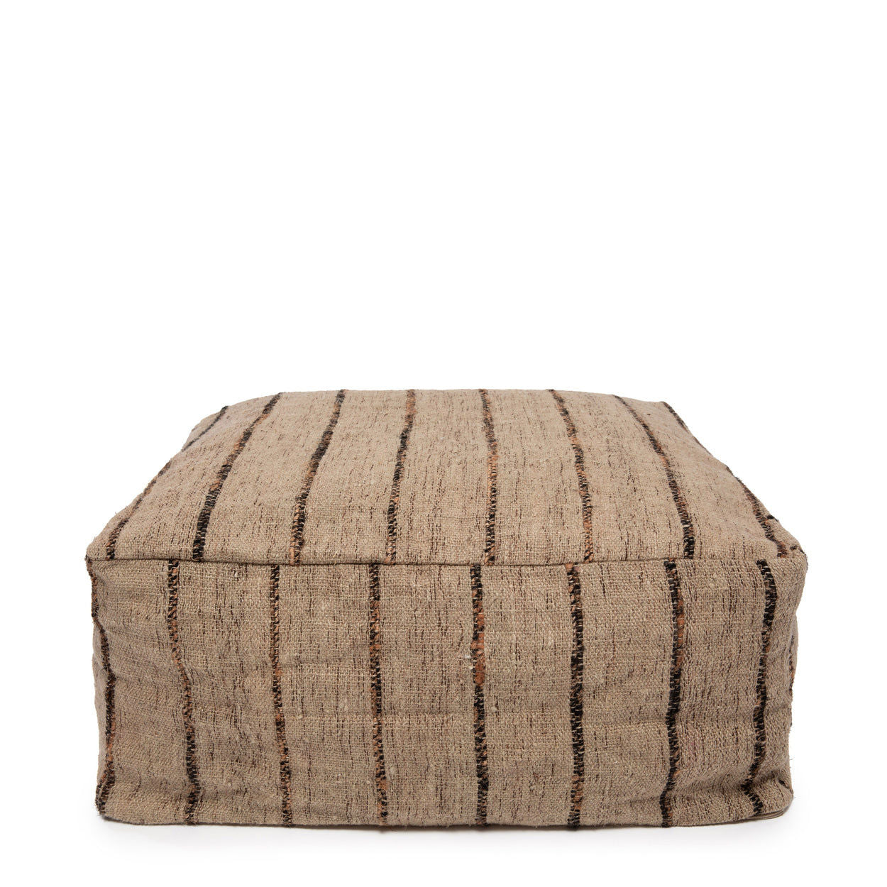 Bazarbizar-The Oh My Gee Pouffe - Beige Black