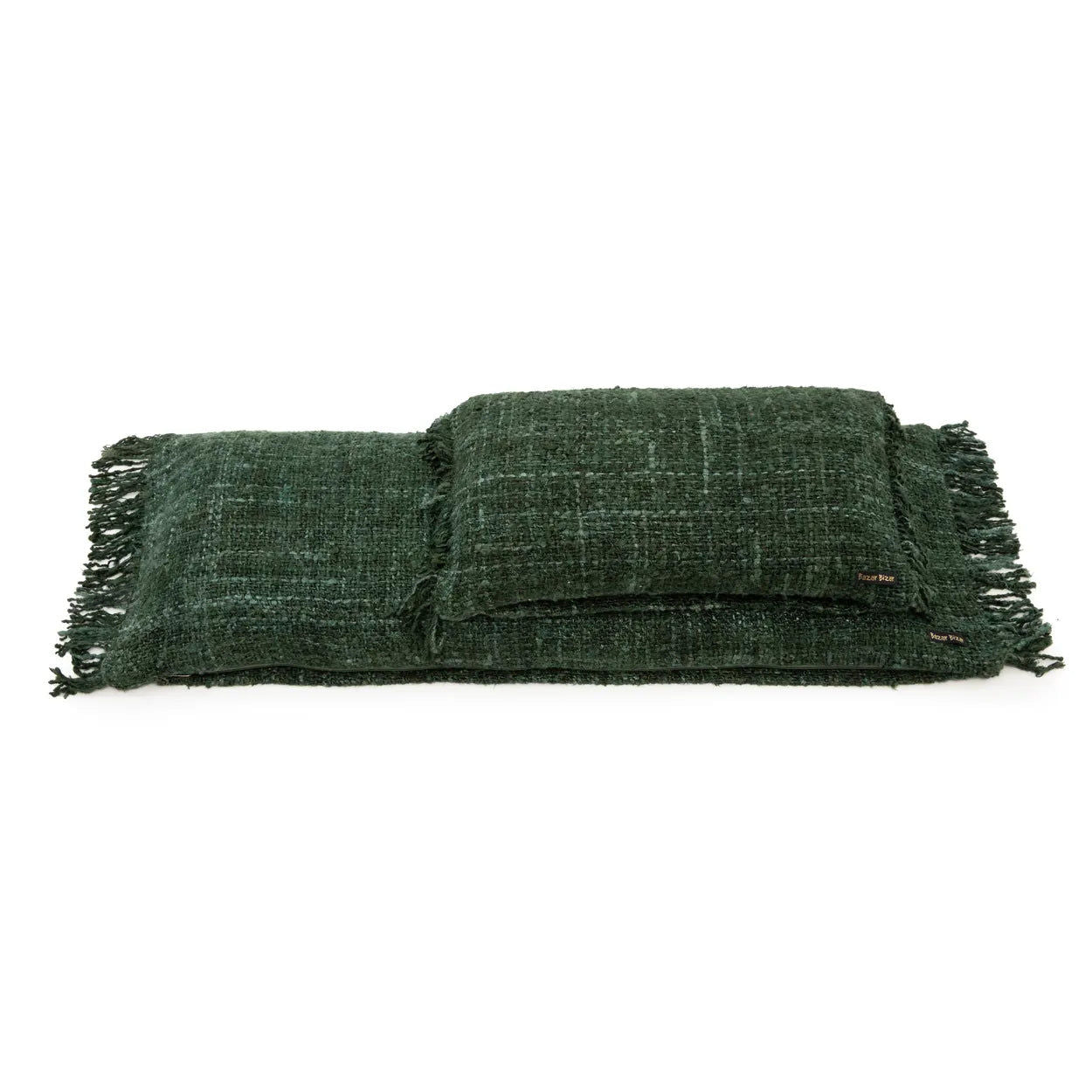 Bazarbizar-The Oh My Gee Cushion Cover - Forest Green - 30x50