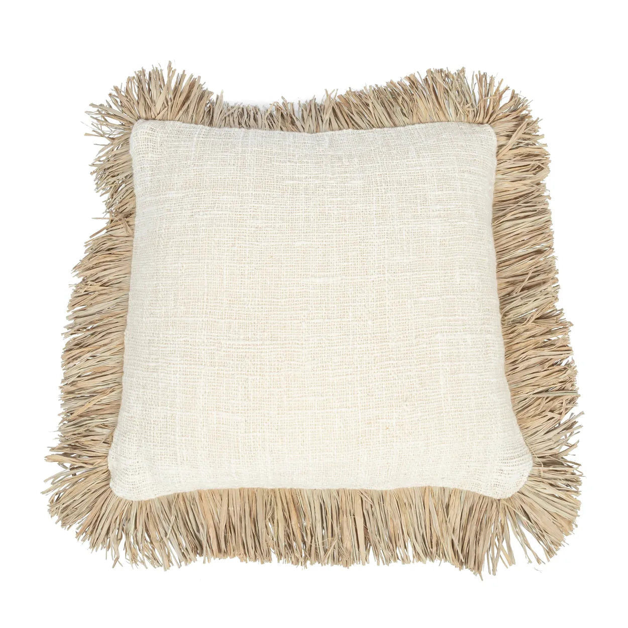 Bazarbizar-The Saint Tropez Cushion Cover - Natural White - 60x60