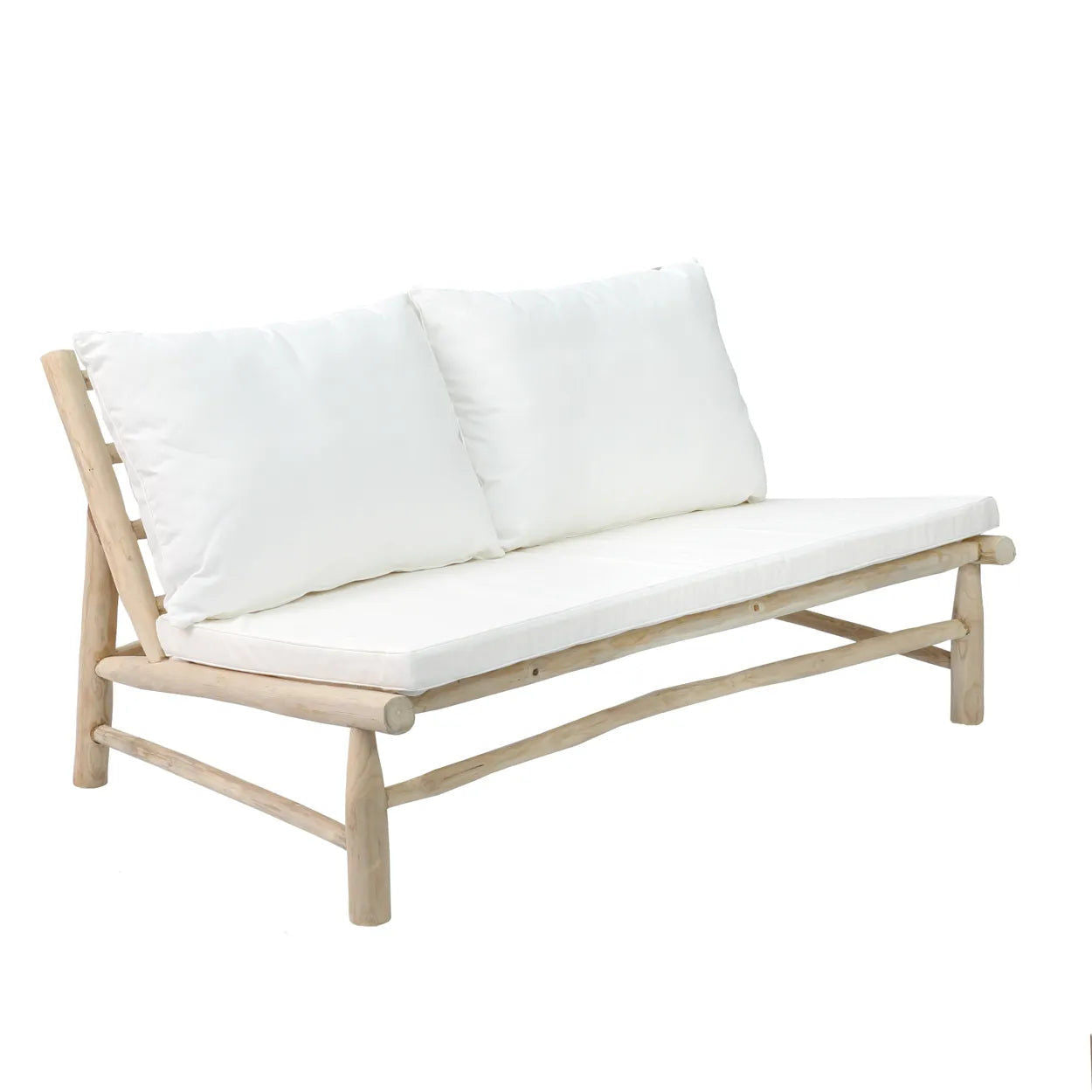 Bazarbizar-The Island Two Seater - Natural White