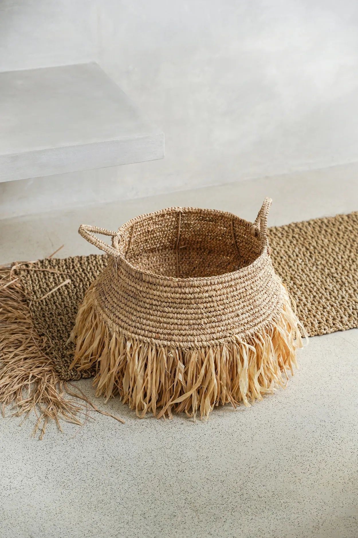 Bazarbizar-The Raffia Deluxe Baskets - Natural - L