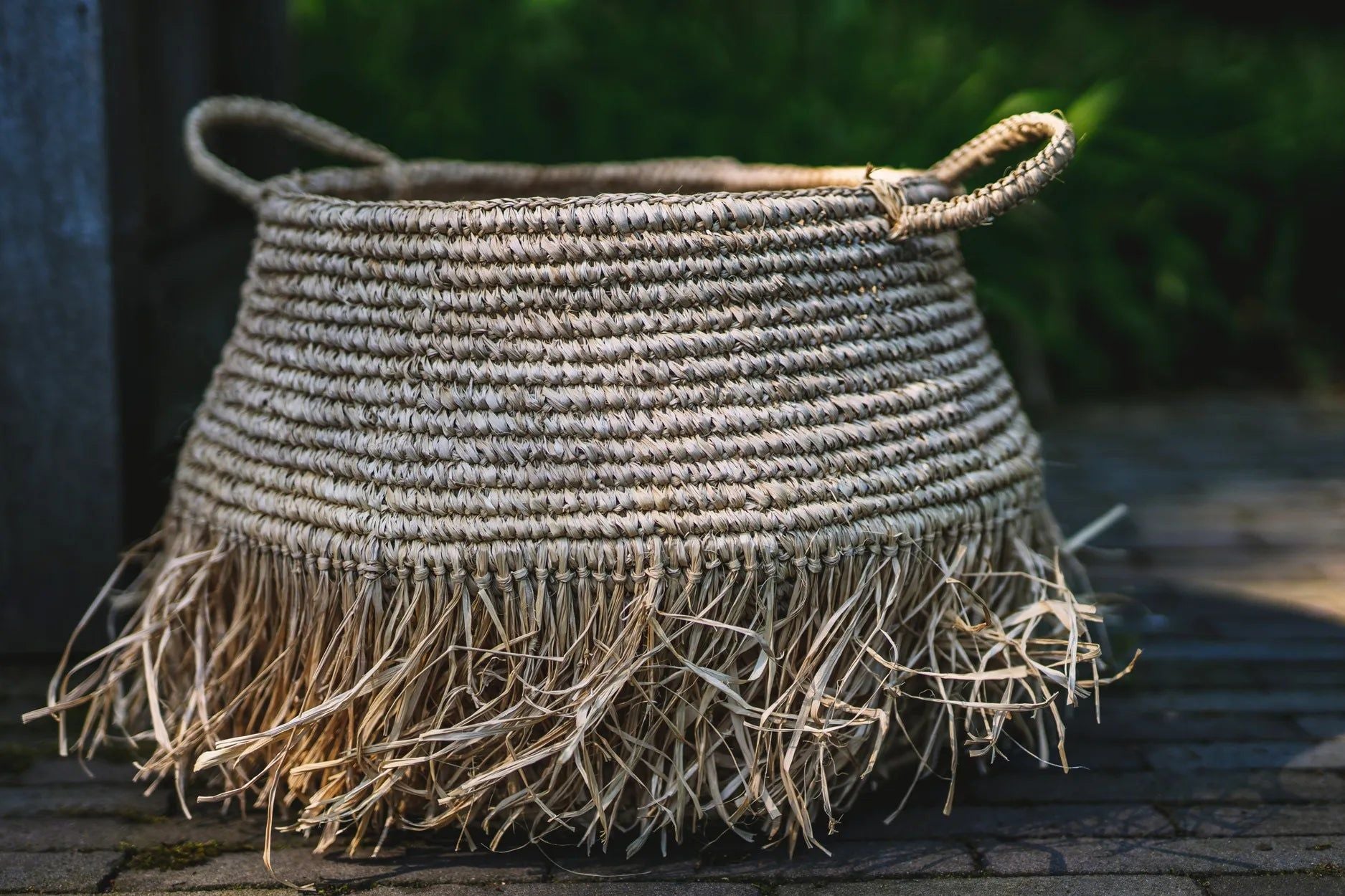 Bazarbizar-The Raffia Deluxe Baskets - Natural - L