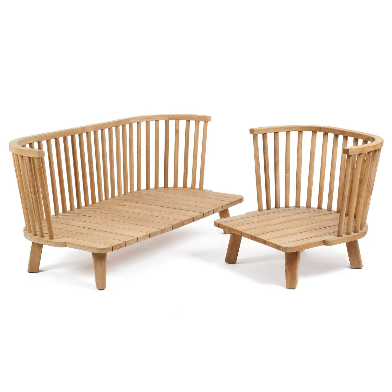 Bazarbizar-The Malawi Two Seater - Natural Beige