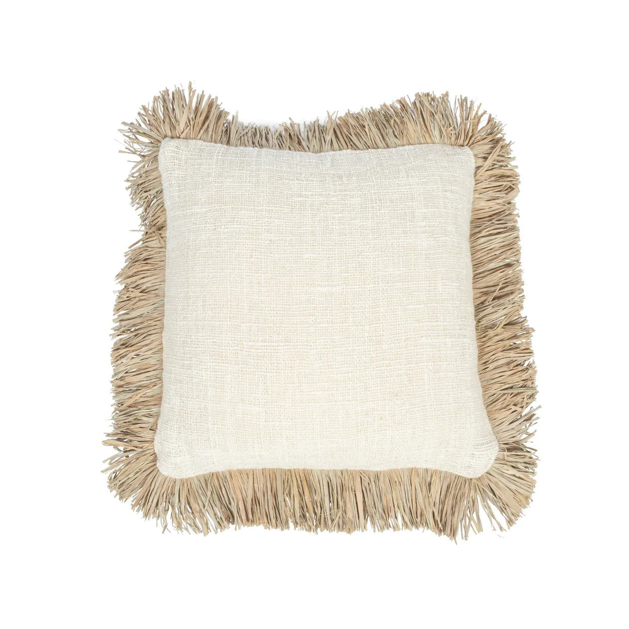 Bazarbizar-The Saint Tropez Cushion Cover - Natural White - 40x40