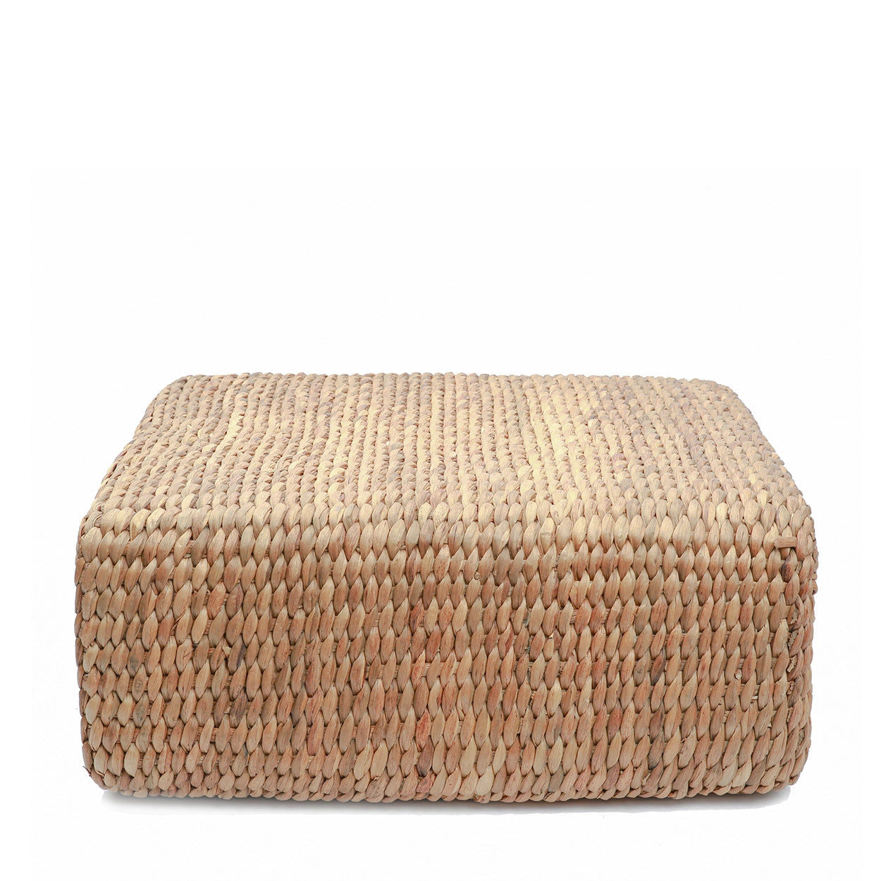 Bazarbizar-The Hyacinth Pouffe Square - Natural - M