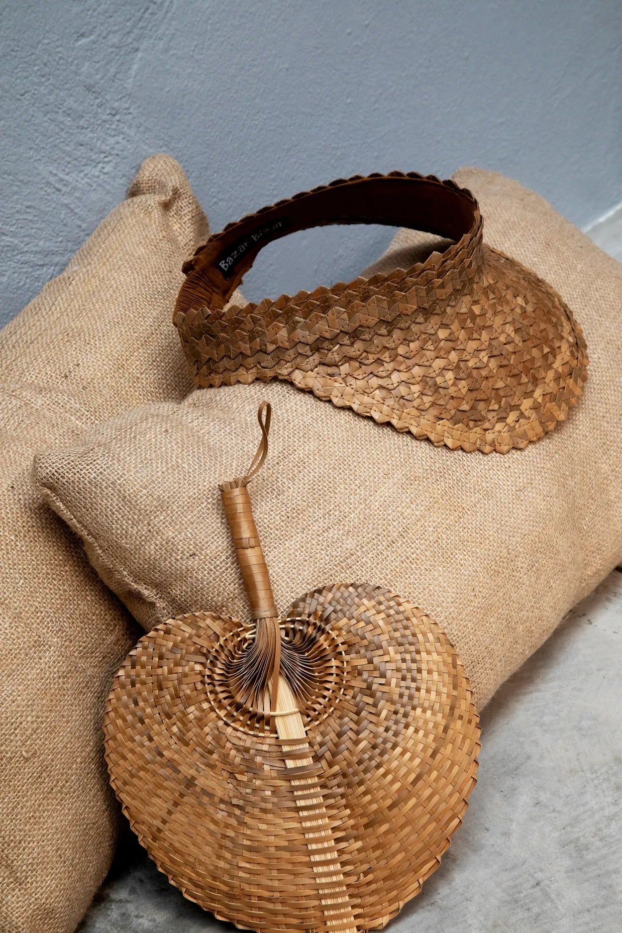 Bazarbizar-The Jute Cushion Cover - Natural - 30x60