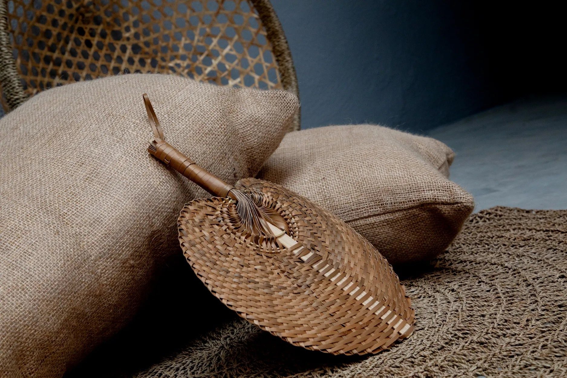 Bazarbizar-The Jute Cushion Cover - Natural - 30x60