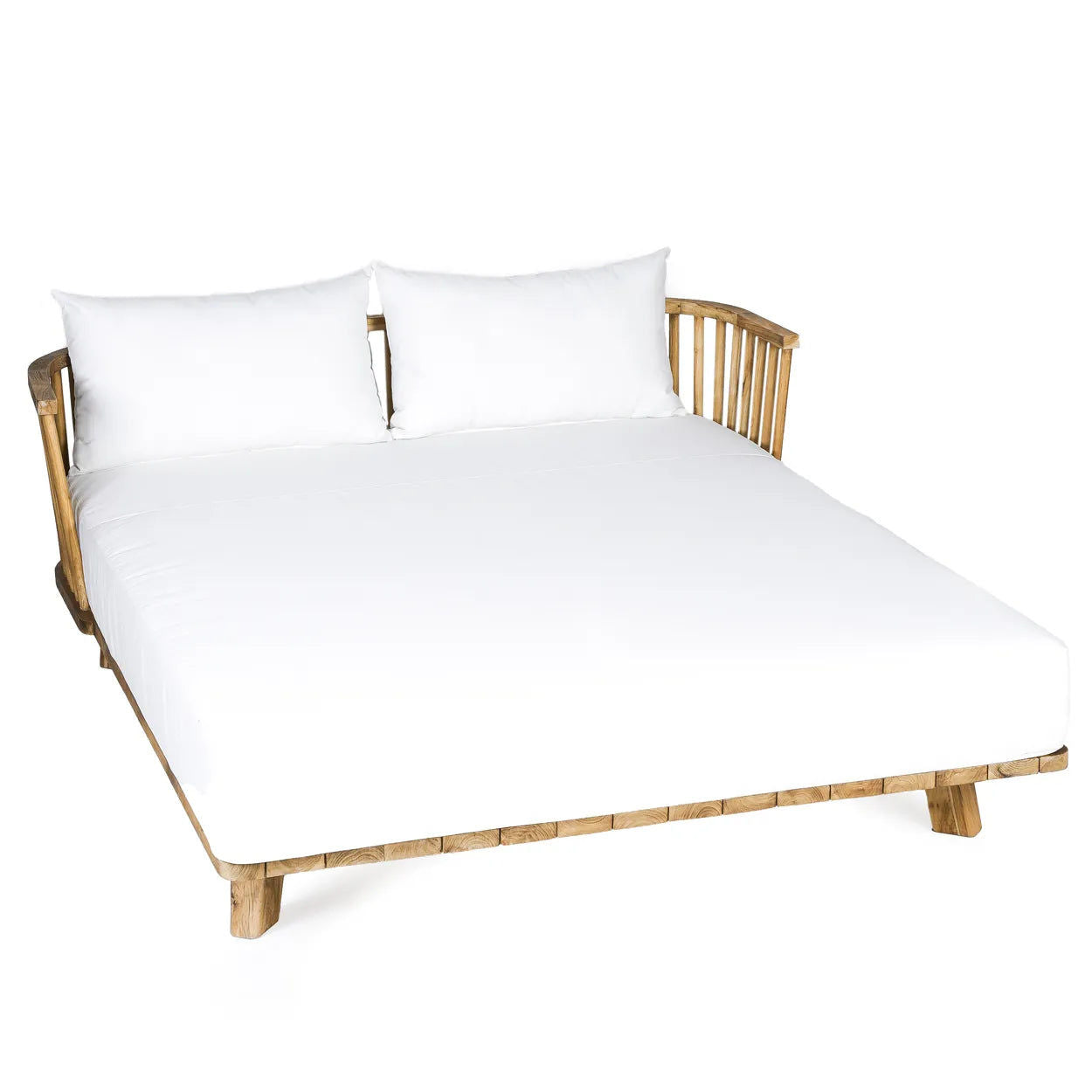 Bazarbizar-The Double Malawi Daybed - Natural White