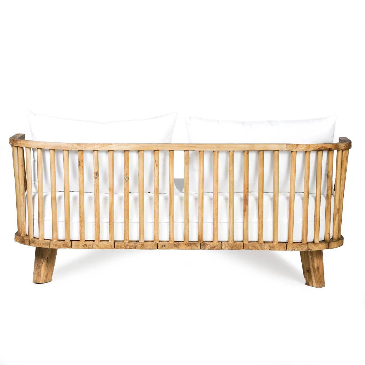 Bazarbizar-The Double Malawi Daybed - Natural White