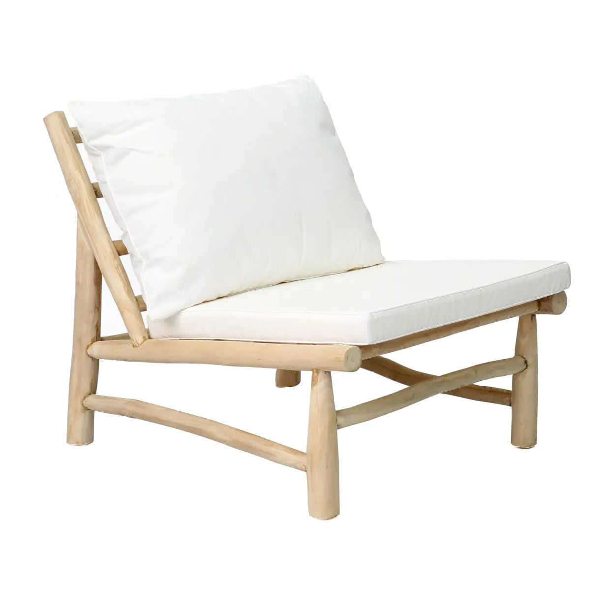 The Island One Seater - Natural White