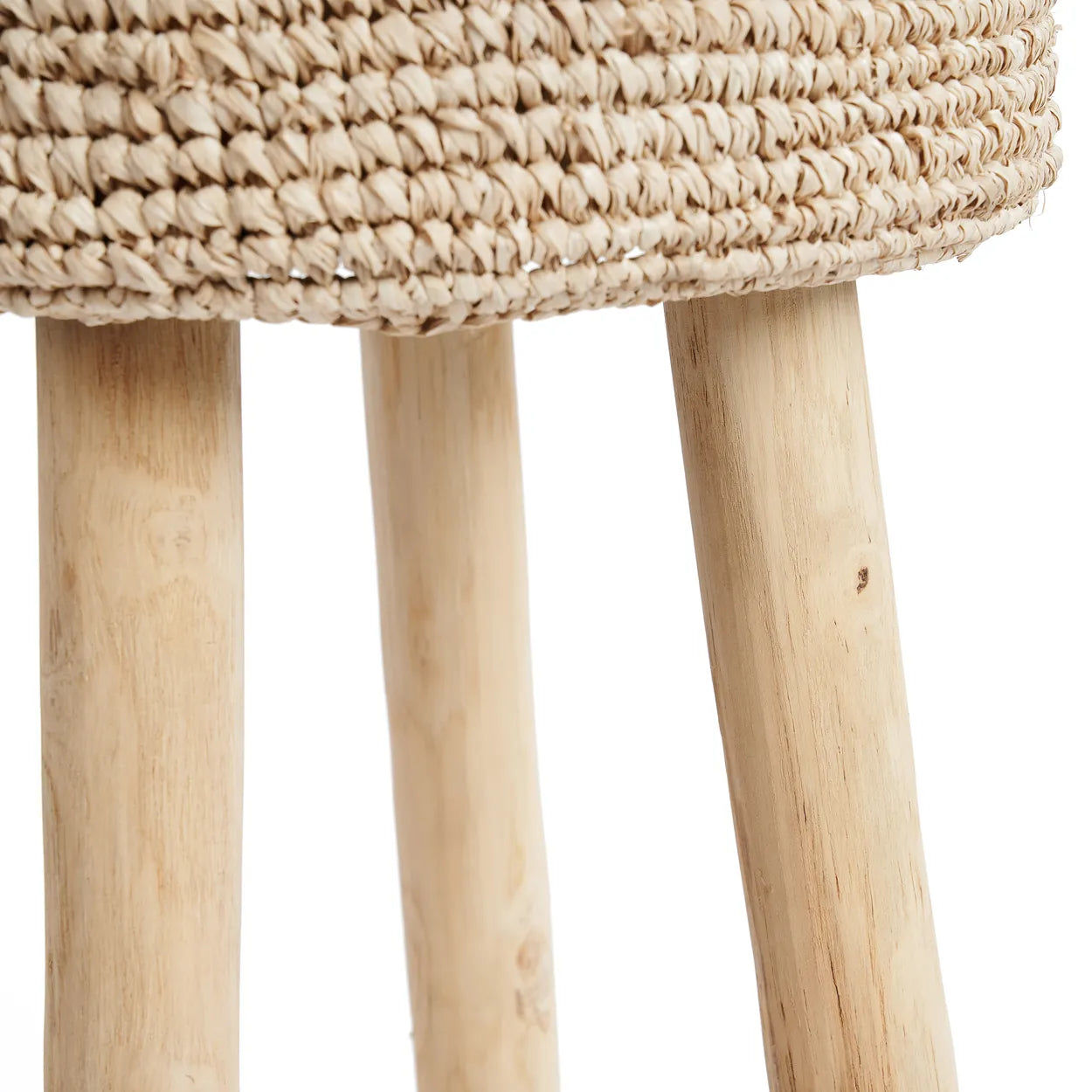 Bazarbizar-The Raffia Bar Stool