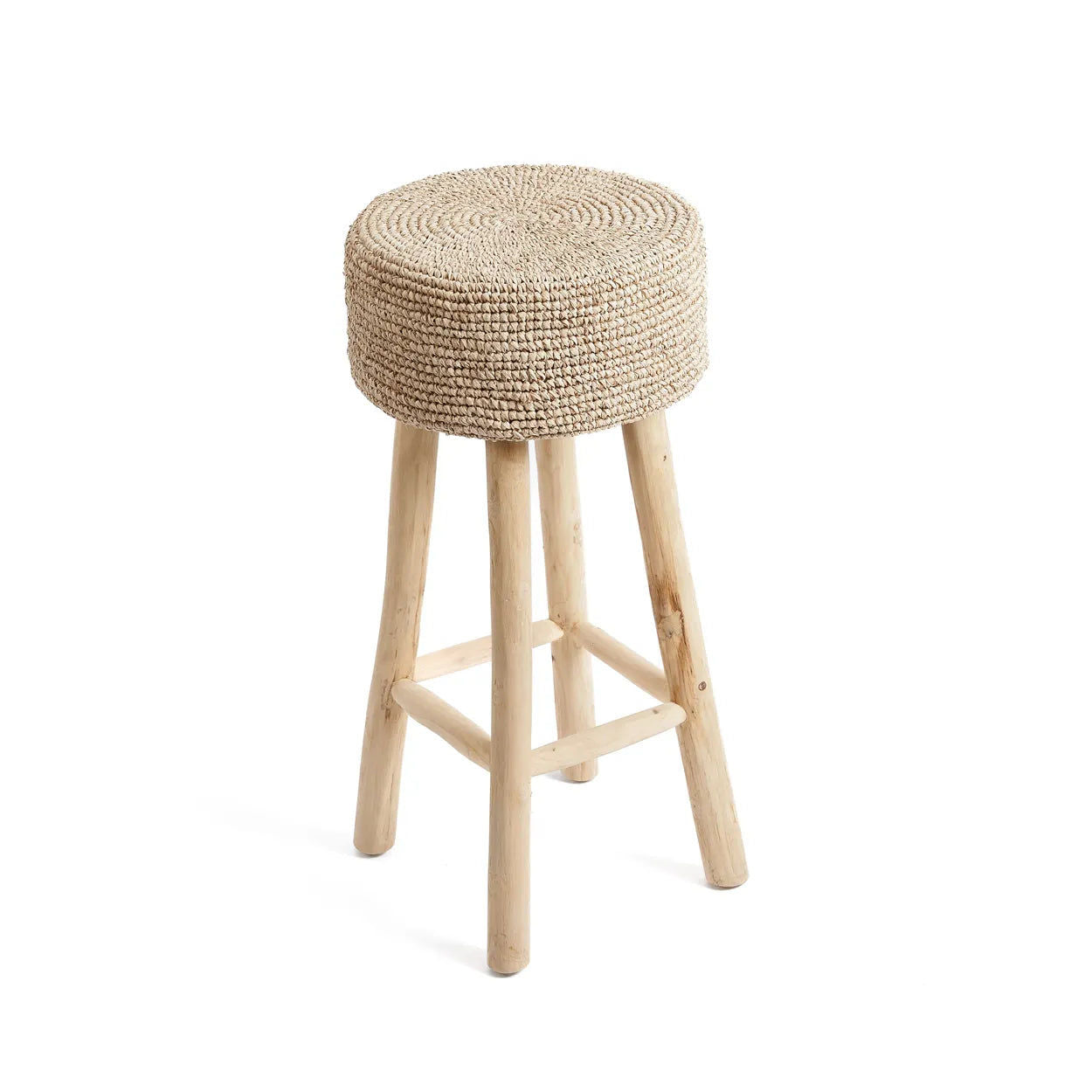 Bazarbizar-The Raffia Bar Stool