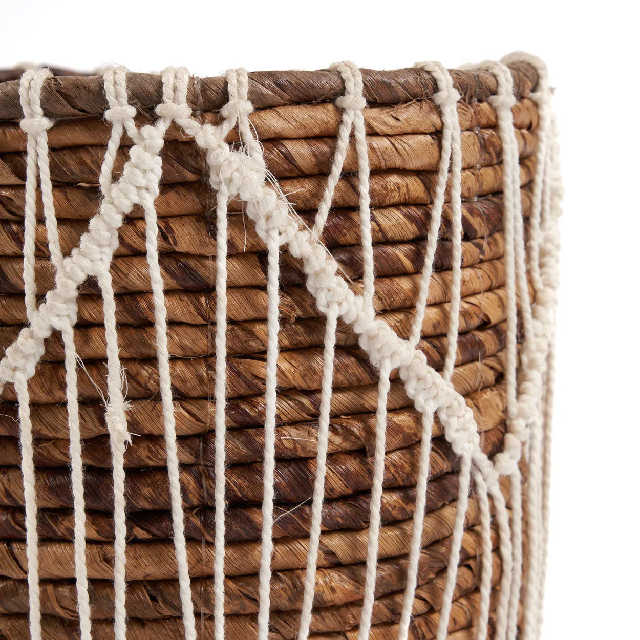 Bazarbizar-The Macra-mazing Basket - Natural White - M