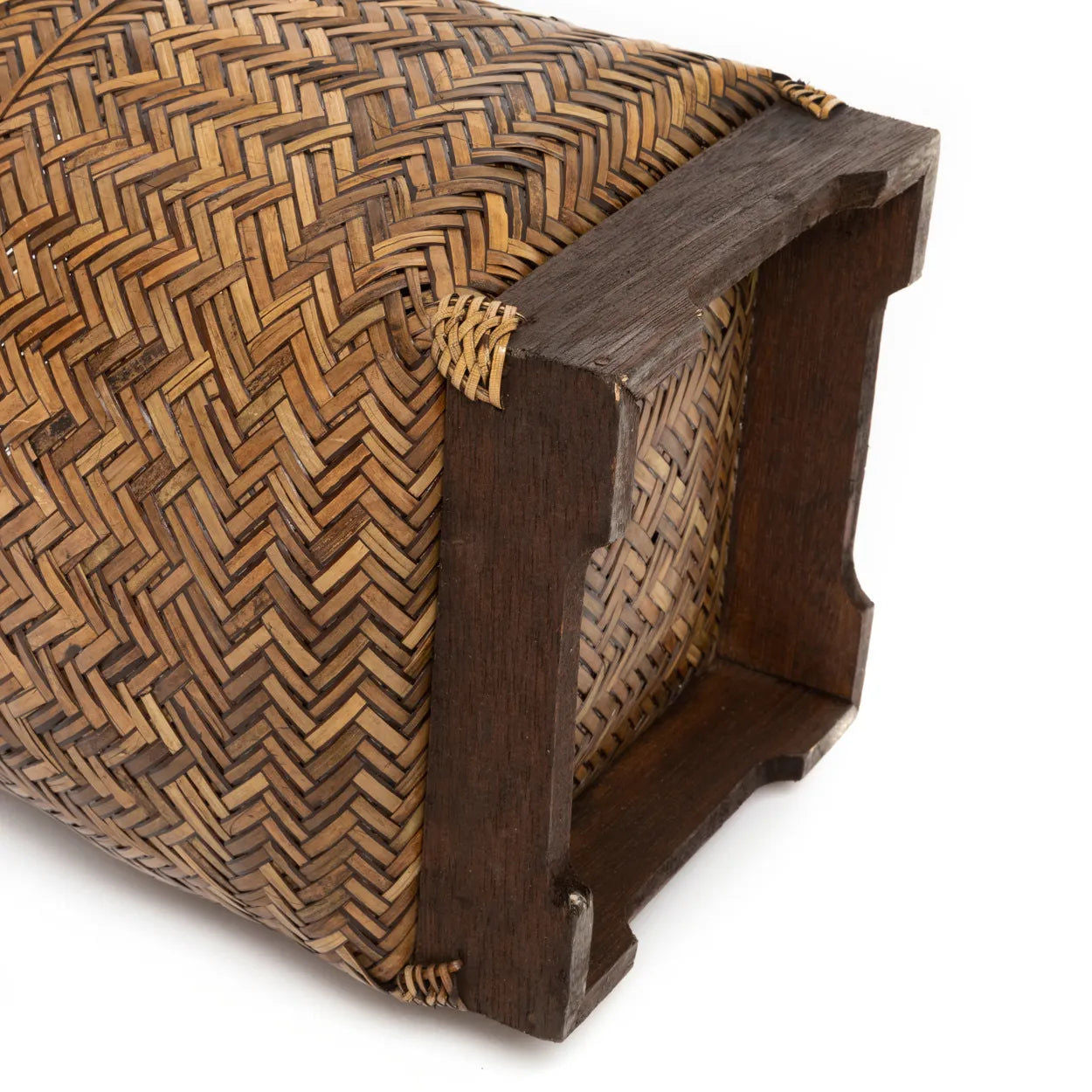 Bazarbizar-The Bathroom Bin Basket - Natural Brown