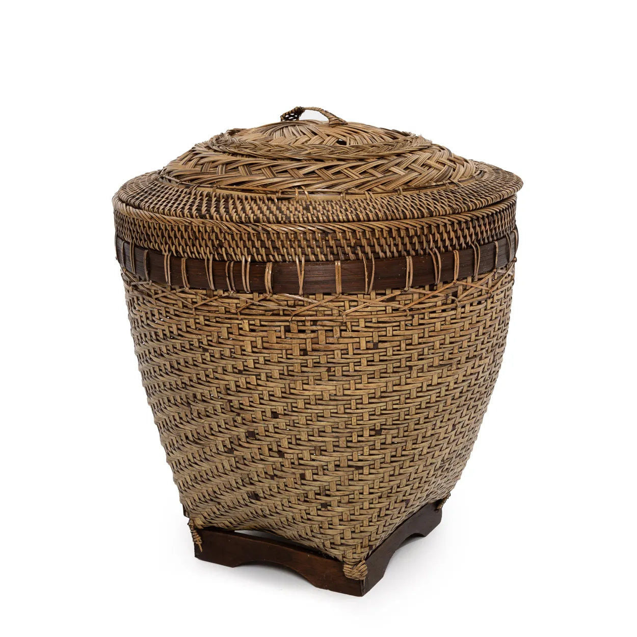 Bazarbizar-The Colonial Storage Basket - Natural Brown - M