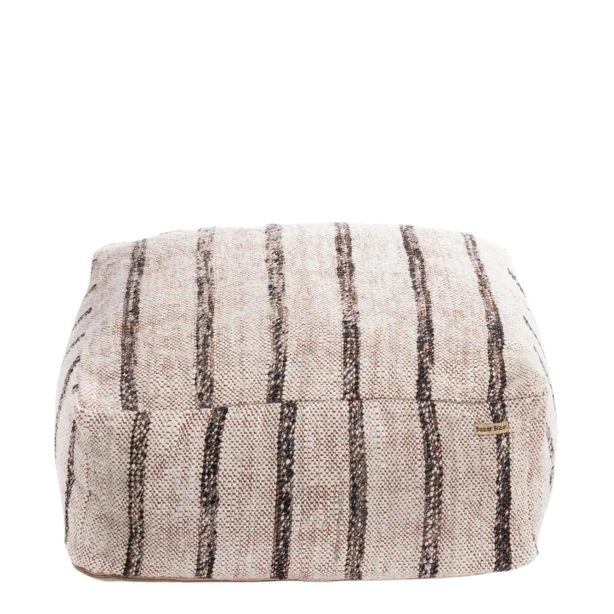 Bazarbizar-The Oh My Gee Pouffe - Bohemian White