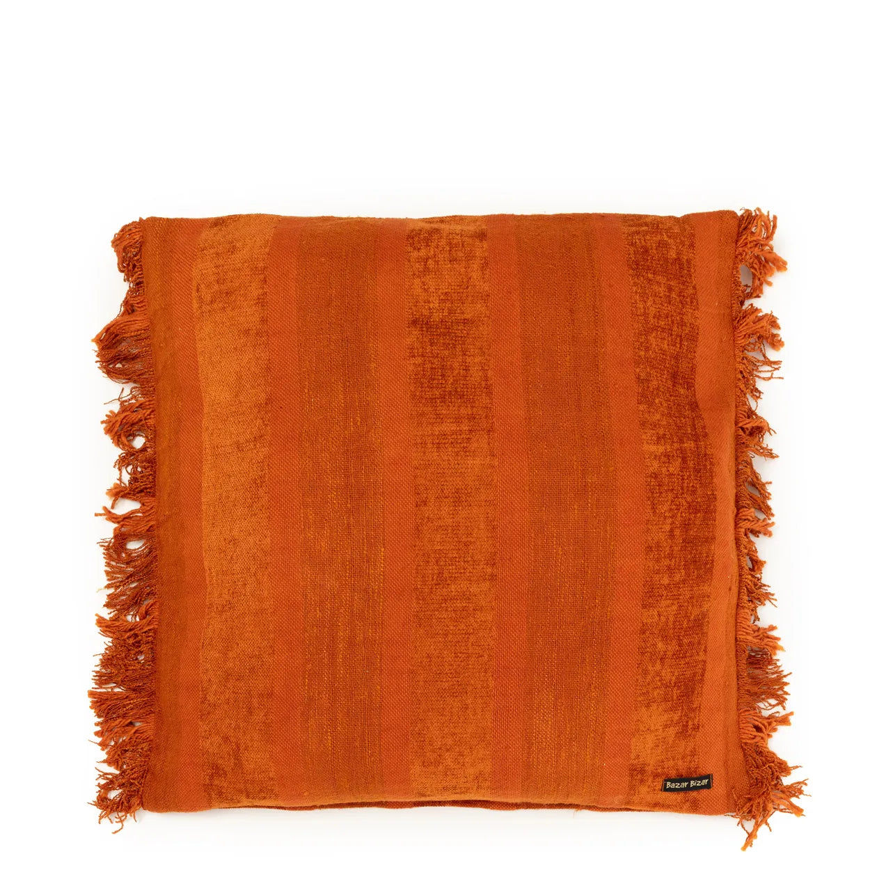 Bazarbizar-The Oh My Gee Cushion Cover - Rust Velvet - 60x60