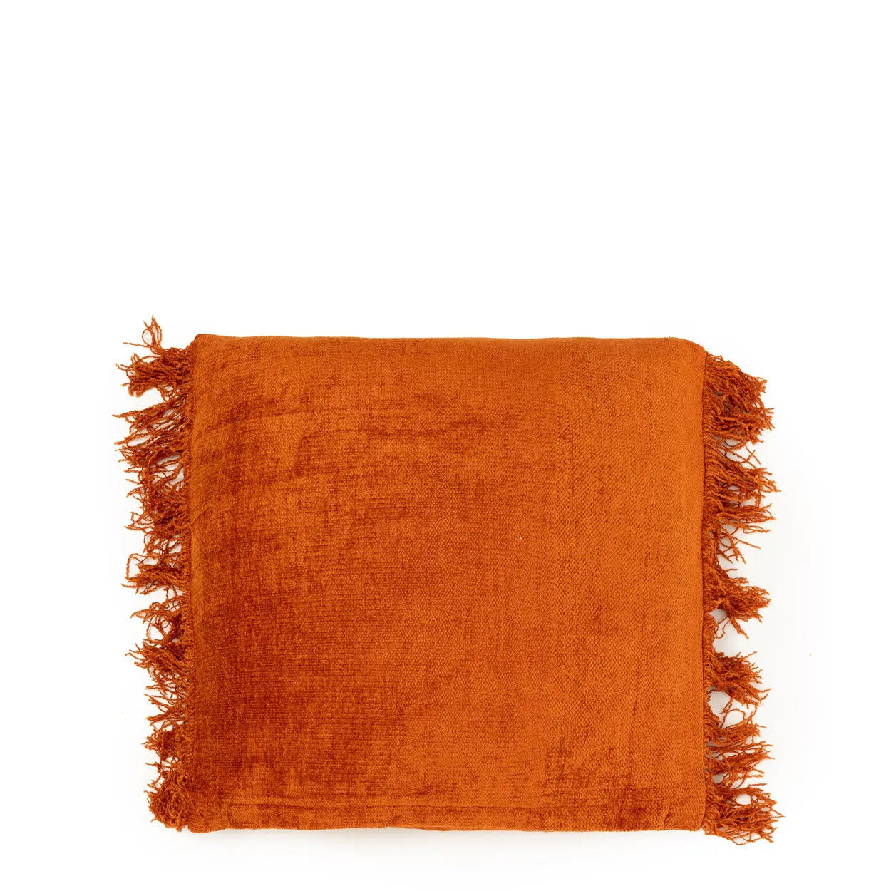 Bazarbizar-The Oh My Gee Cushion Cover - Rust Velvet - 40x40