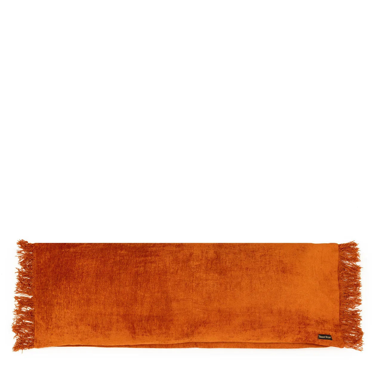 Bazarbizar-The Oh My Gee Cushion Cover - Rust Velvet - 35x100