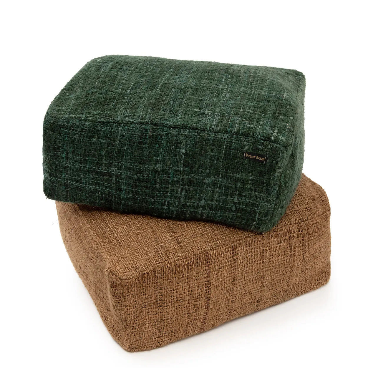 Bazarbizar-The Oh My Gee Pouffe - Forest Green