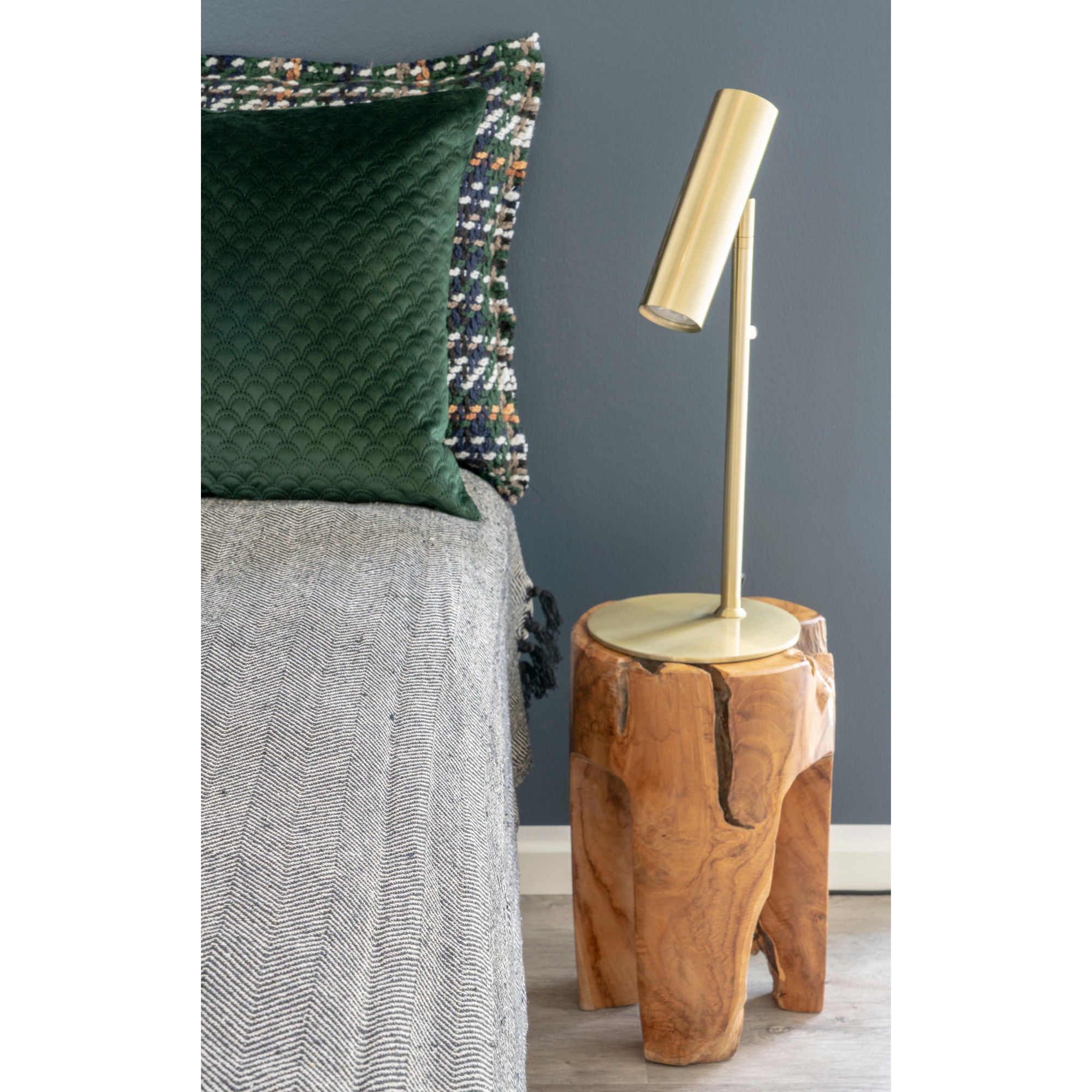 Rose Teak Stool