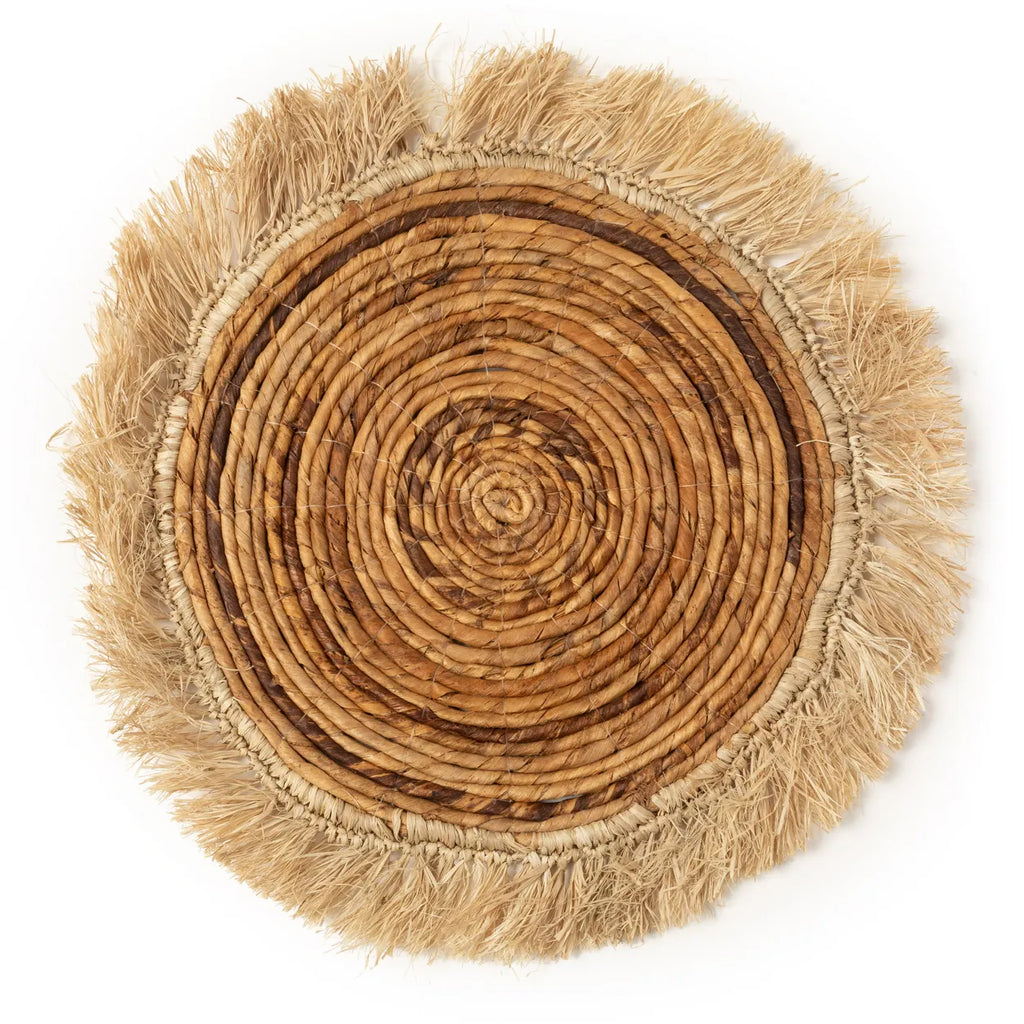 The Banana Raffia Placemat - Natural_40